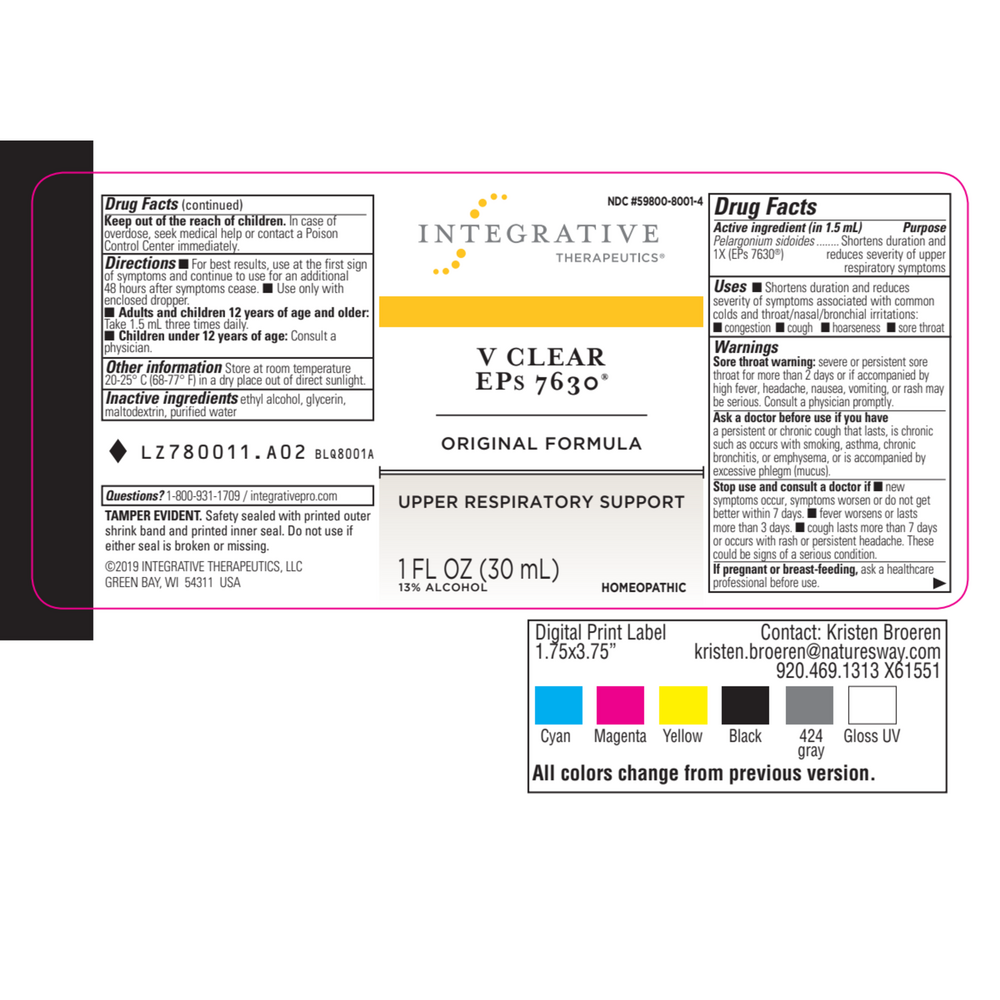 V Clear EPs 7630 Original Flavor, 30 mL