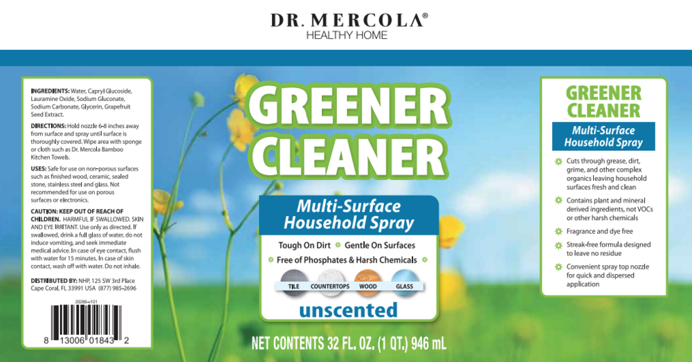 Greener Cleaner Multi Surface, 32 oz