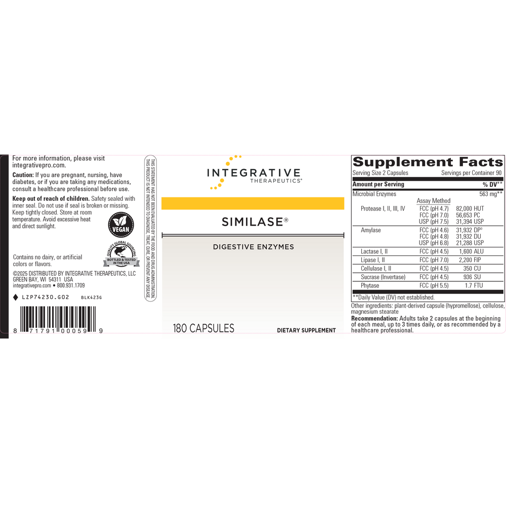 Similase, 180 Capsules