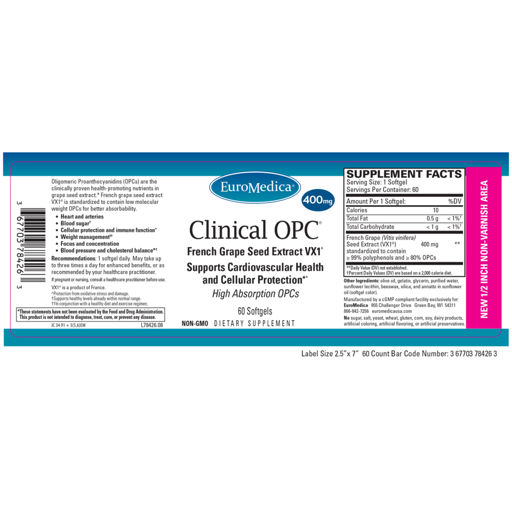 Clinical OPC, 60 softgels