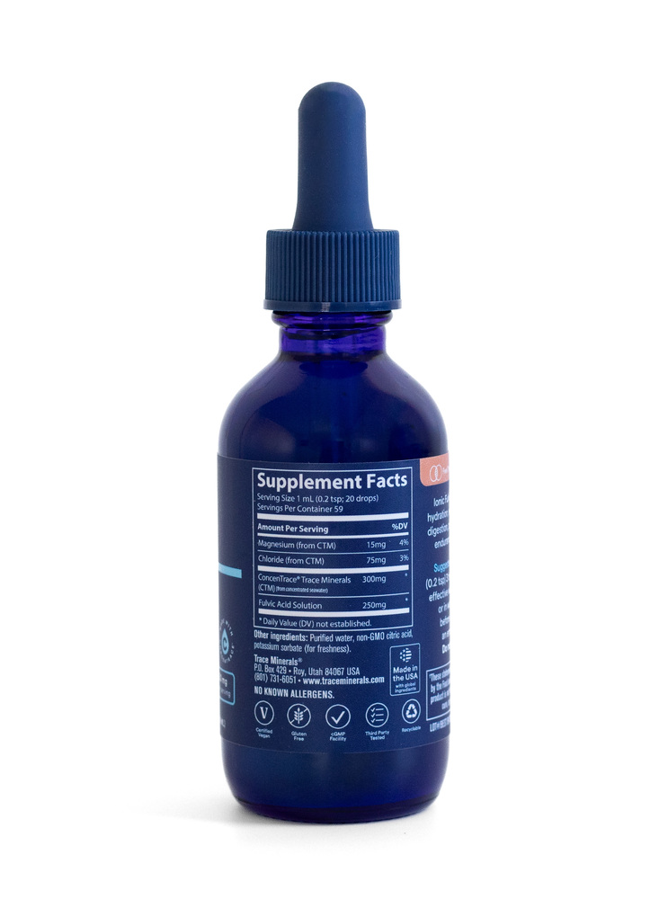 Ionic Fulvic Acid, 59 mL Liquid