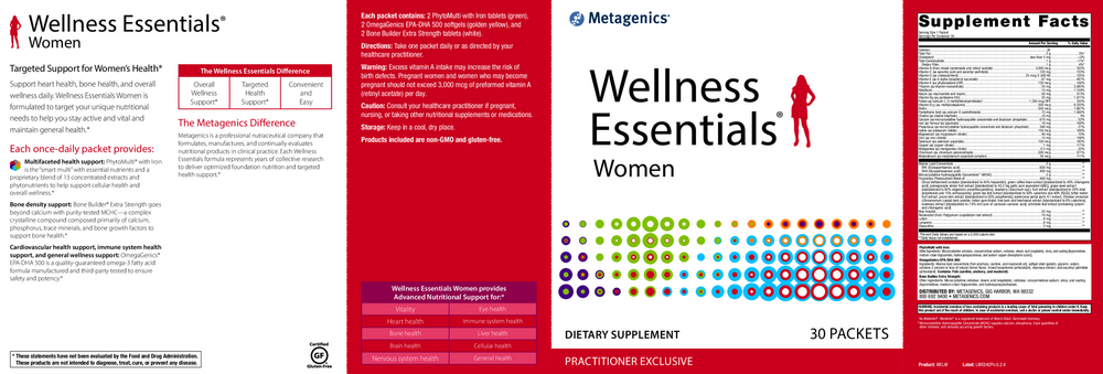 Wellness Essentials® Women, 30 Packets , Emersons Emersons-Alt Form_Packets