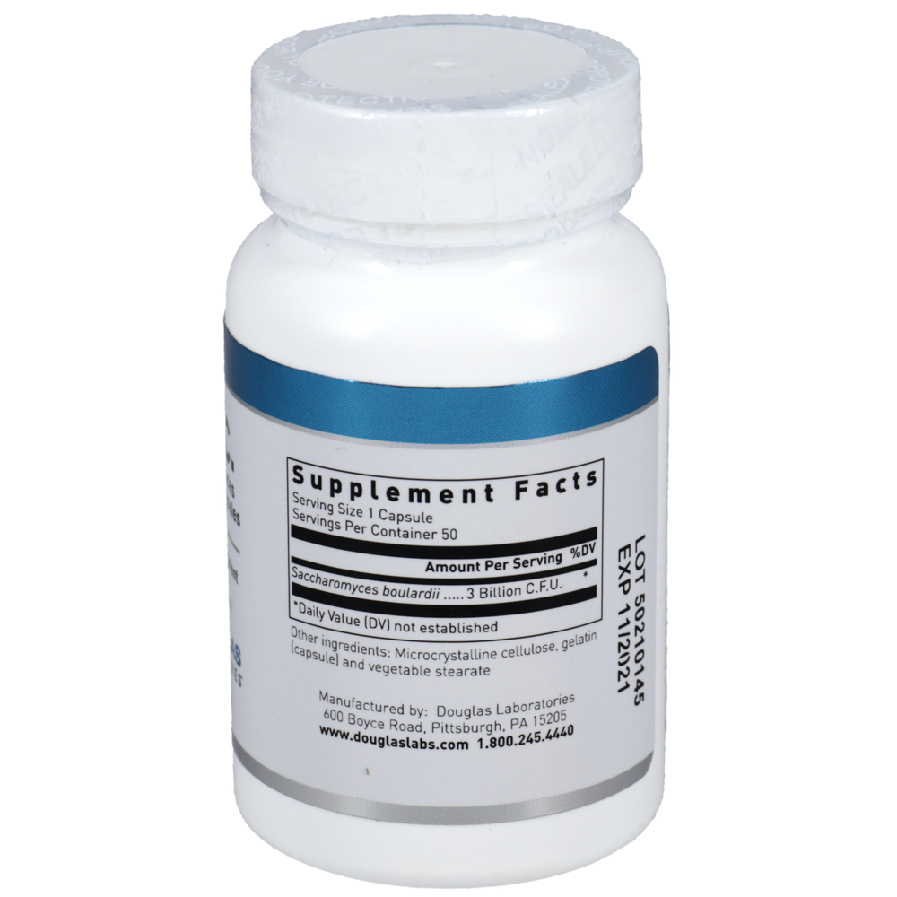 S.B.C.(Saccharomyces Boulardii), 50 Capsules