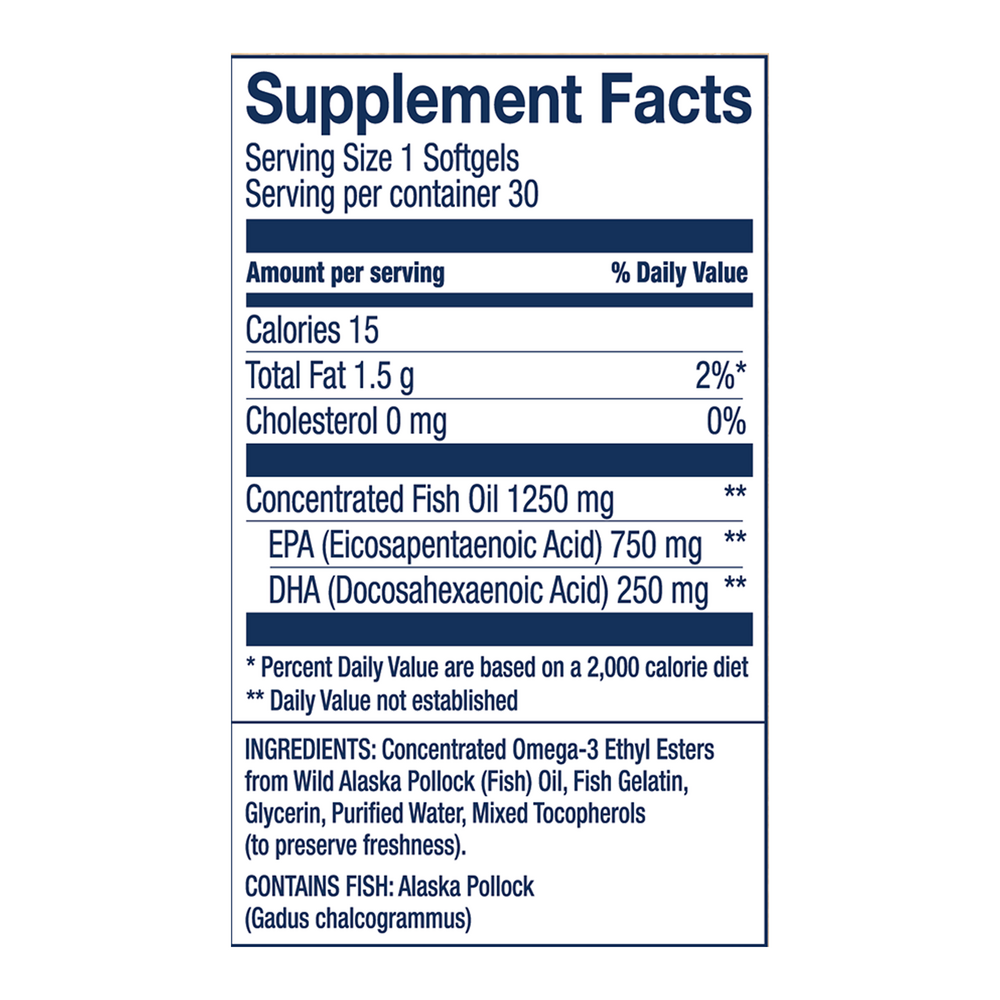 Peak EPA, 30 Softgels , Brand_Wiley's Fish Oil Form_Softgels Size_30 Softgels