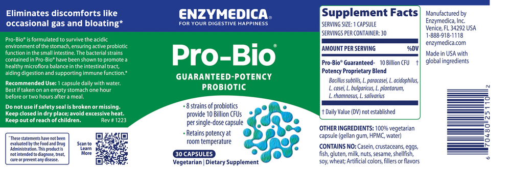 Pro-Bio, 30 Capsules
