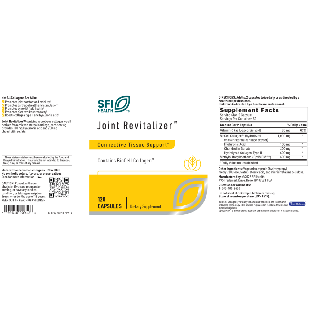 Joint ReVitalizer, 120 Capsules