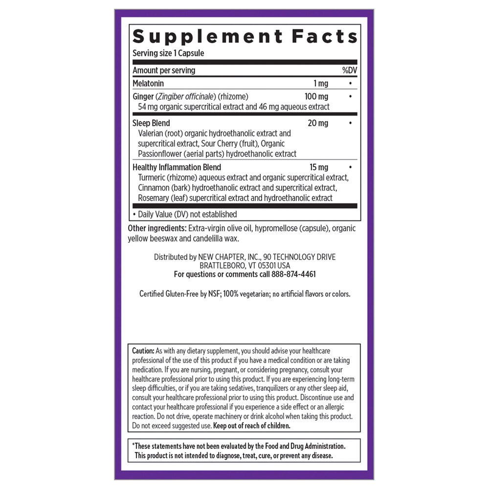 Restful Sleep + Pain, 30 capsules