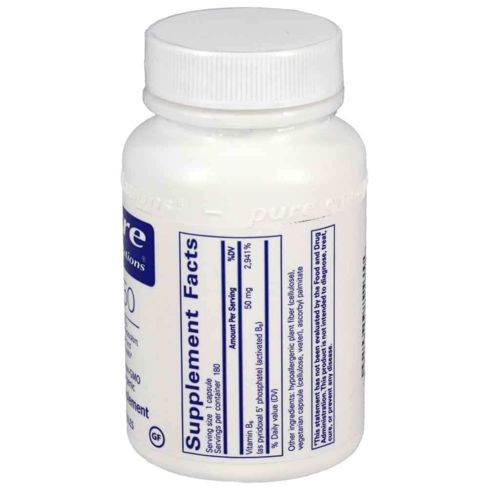 P5P 50, 180 Capsules , Brand_Pure Encapsulations Form_Capsules Requires Consultation Size_180 Capsules