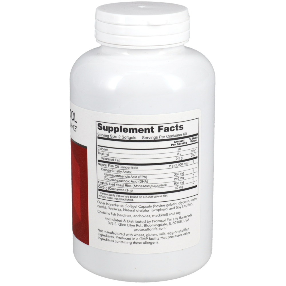 Cardio Tri-Plex, 120 Softgels , Brand_Protocol for Life Balance Form_Softgels Requires Consultation Size_120 Softgels softgels