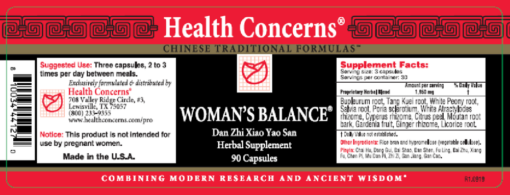 Woman's Balance, 90 Capsules