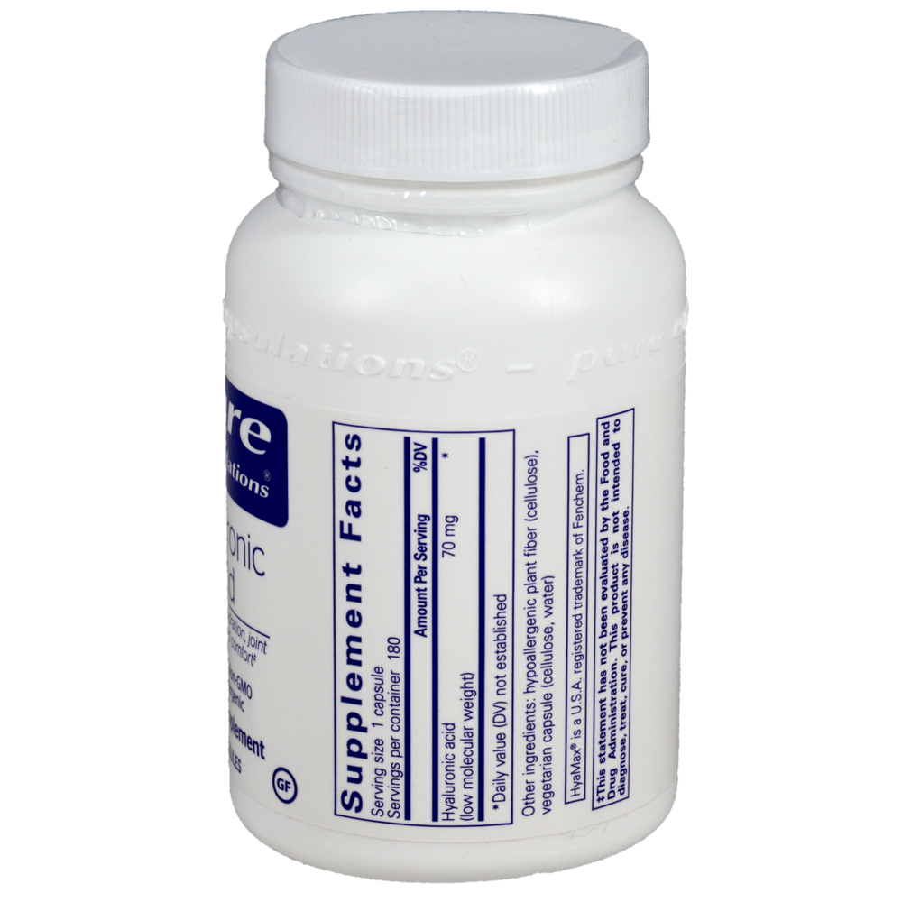 Hyaluronic Acid, 180 Capsules , Brand_Pure Encapsulations caps Emersons