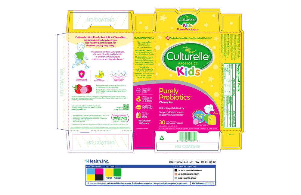 Kids Probiotic Chewables, 30 Tablets