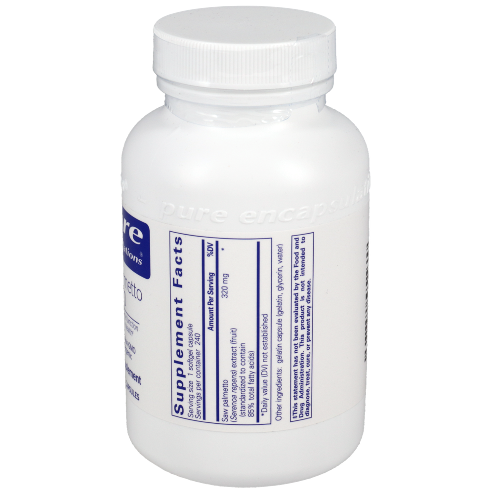 Saw Palmetto 320, 240 Softgels , Brand_Pure Encapsulations Emersons softgels