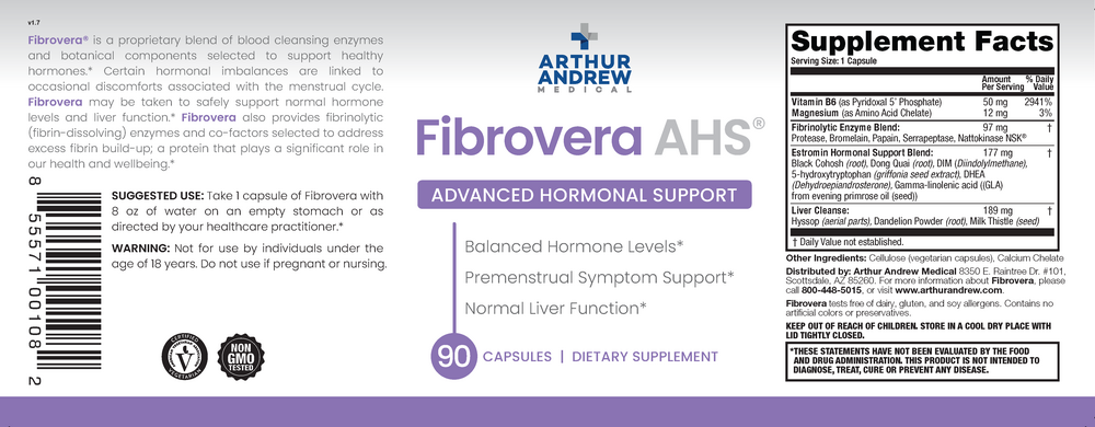 Arthur Andrew Medical FibroVera - back