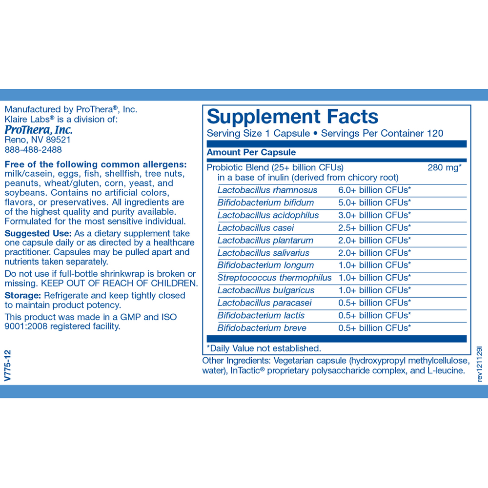 Ther-Biotic® Complete Probiotic, 120 Capsules