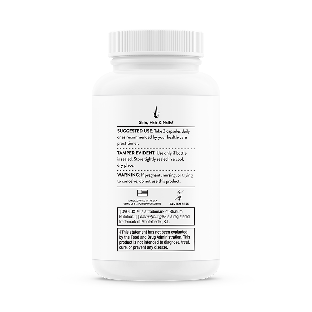 Radiant Skin Complex, 60 Capsules , Brand_Thorne Research Form_Capsules Size_60 Capsules