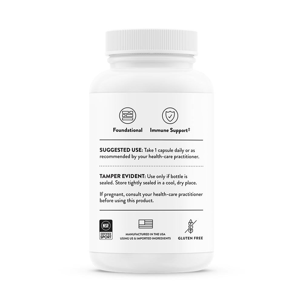 Zinc Picolinate 30mg - NSF Certified for Sport, 60 Capsules , Brand_Thorne Research Form_Capsules Size_60 Capsules