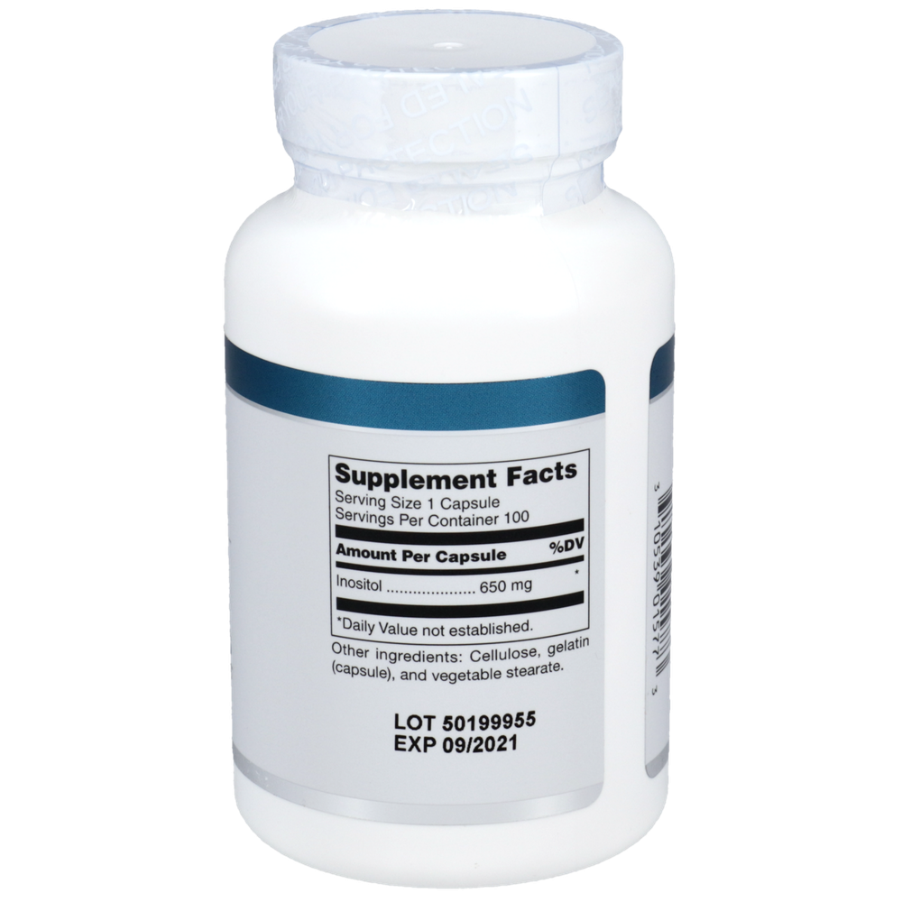 Inositol 650mg, 100 Capsules