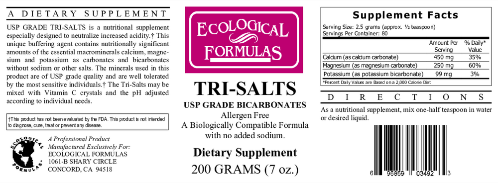 Tri-Salts, 200 g Powder