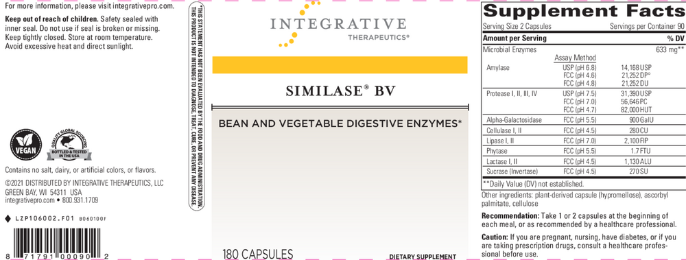 Similase BV, 180 Capsules