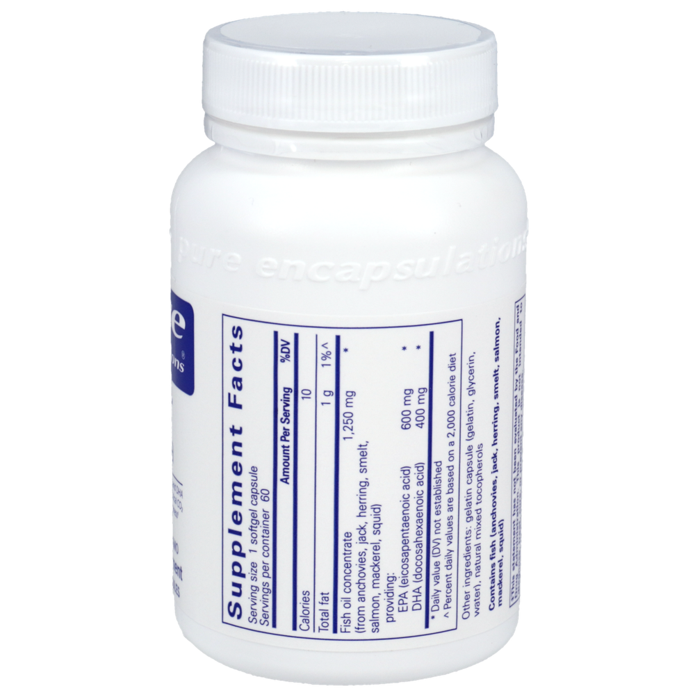 O.N.E.™ Omega, 60 Softgels , Brand_Pure Encapsulations Emersons Form_Softgels Requires Consultation Size_60 Softgel Capsules softgels