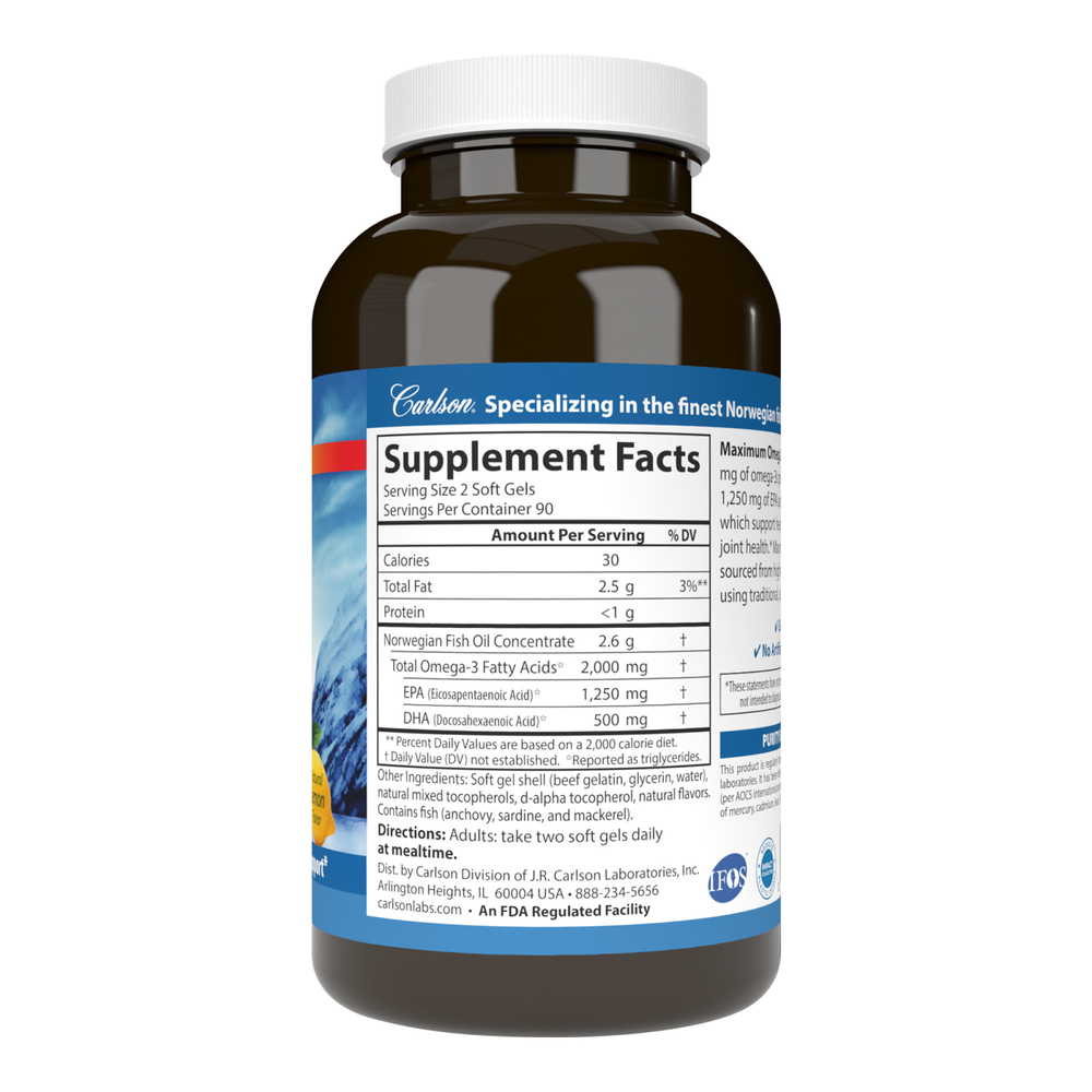 Maximum Omega 2000 (Bonus Bottle), 180 Softgels