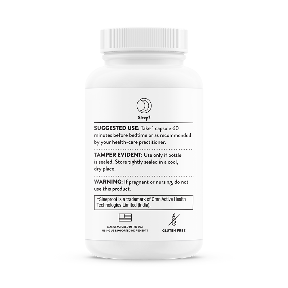 Valerian Root, 30 Capsules , Brand_Thorne Research Form_Capsules Size_30 Capsules