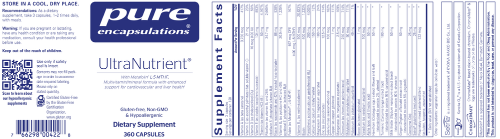 UltraNutrient, 360 Capsules