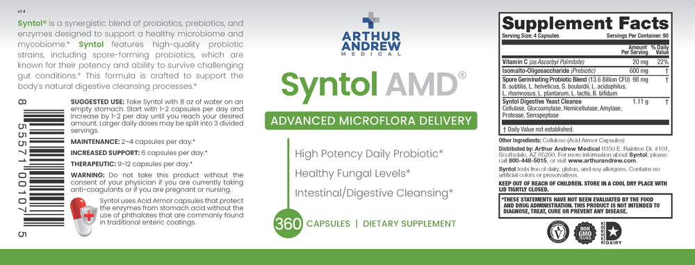 Arthur Andrew Medical Syntol AMD - back