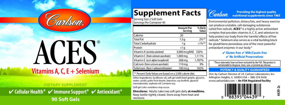 ACES, 90 Softgels