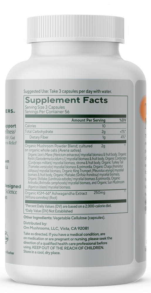 Mushroom Master Blend, 168 Capsules , Form_Capsules