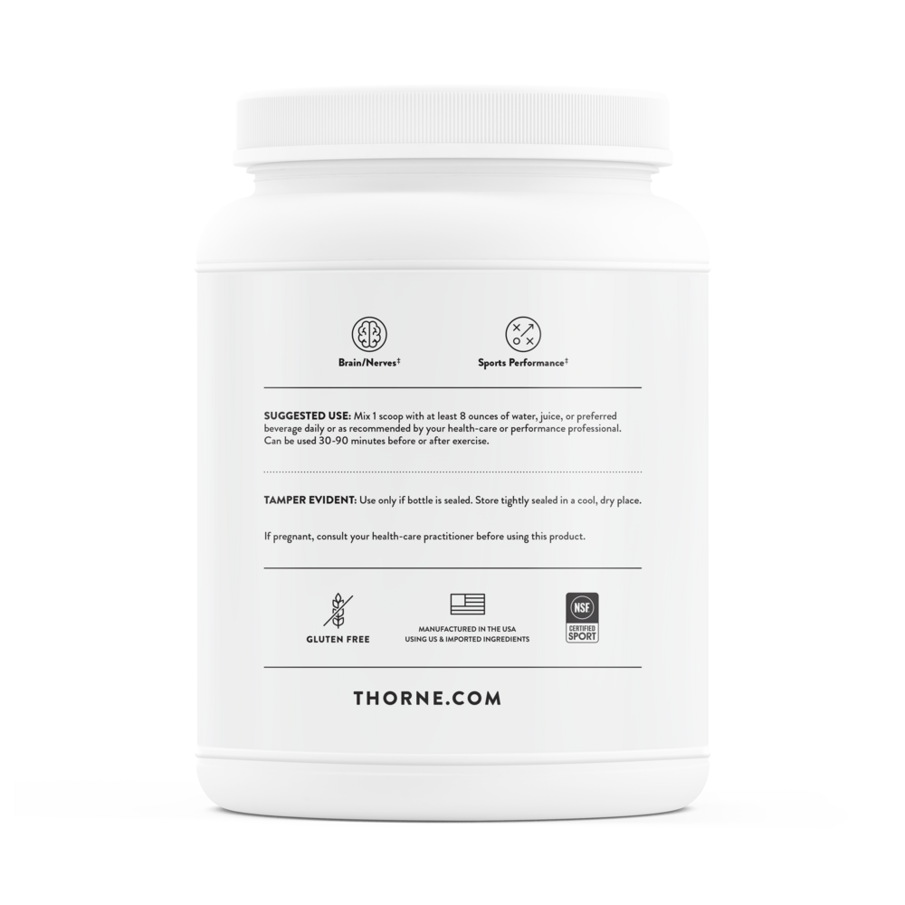 Creatine, 900 g Powder , Brand_Thorne Research Form_Powder Size_900 g
