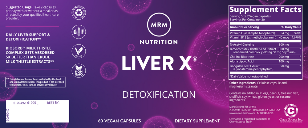 Liver X®, 60 capsules