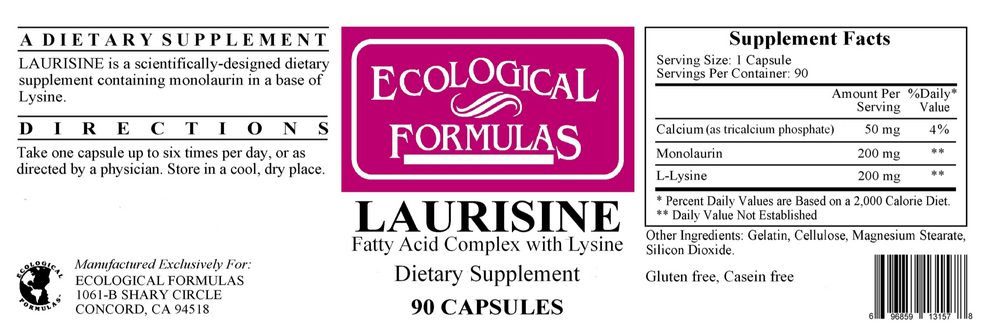 Laurisine, 90 Capsules