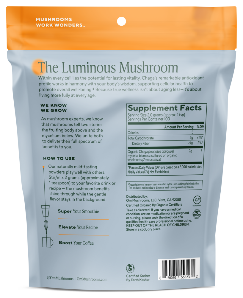 Chaga, 200 Grams , Form_Powder