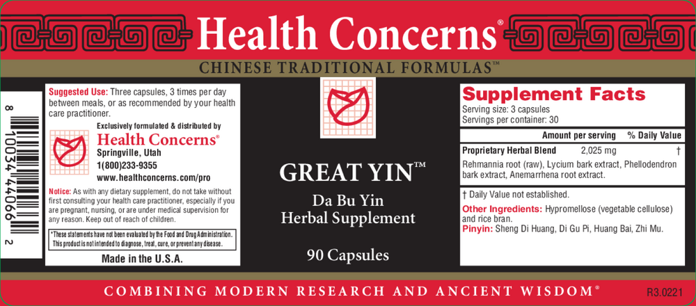 Great Yin, 90 Capsules