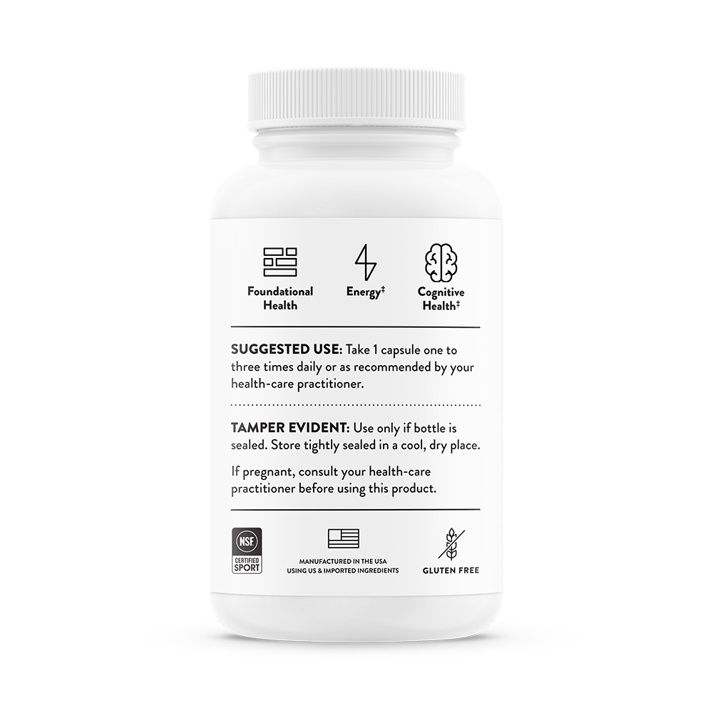 Vitamin B12, 90 Capsules , Brand_Thorne Research Form_Capsules Size_90 Capsules
