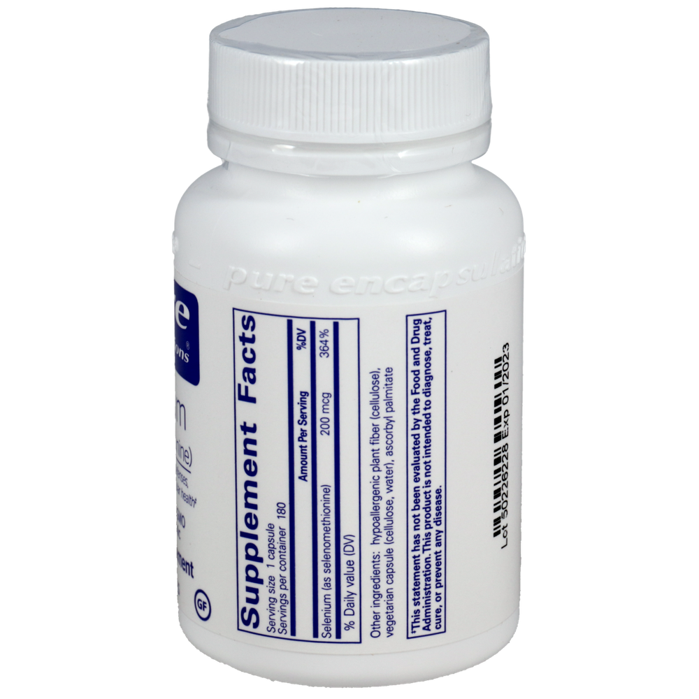 Selenium (Selenomethionine), 200 mcg, 180 Capsules , caps