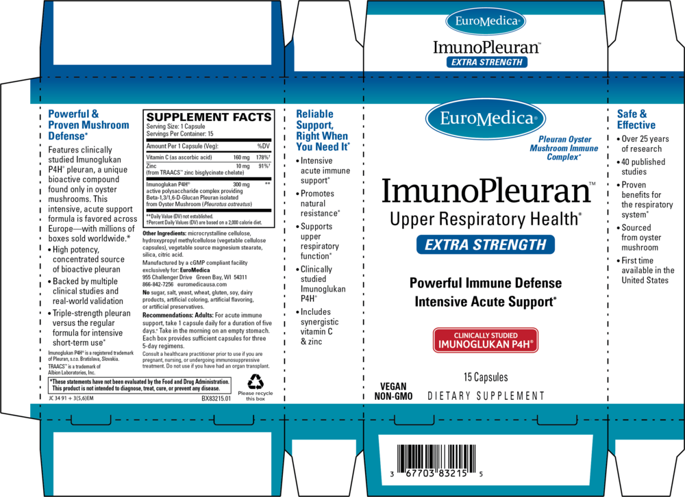 ImunoPleuran ES - Upper Respiratory Health, 15 Capsules