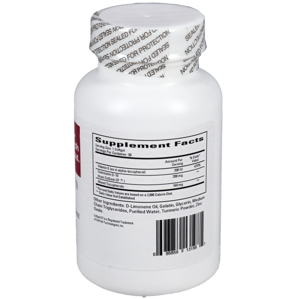 Co-Enzyme Q10 200mg, 30 Softgels