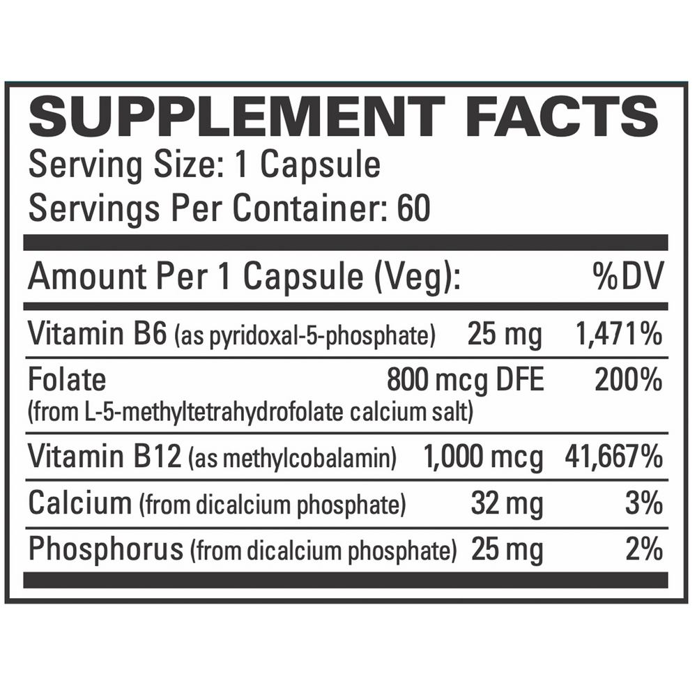 Active B Complex, 60 Vegetarian Capsules
