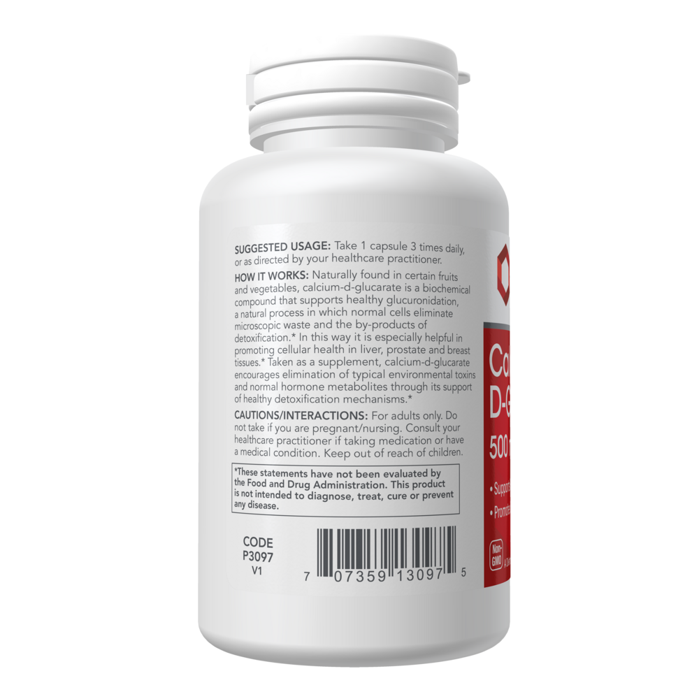 Calcium D-Glucarate, 90 Capsules , Brand_Protocol for Life Balance capsules Form_Capsules Requires Consultation Size_90 Capsules