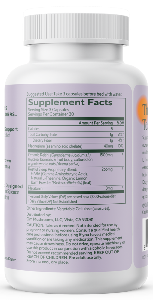 Sleep Mushroom Superfood, 90 capsules , Form_Capsules
