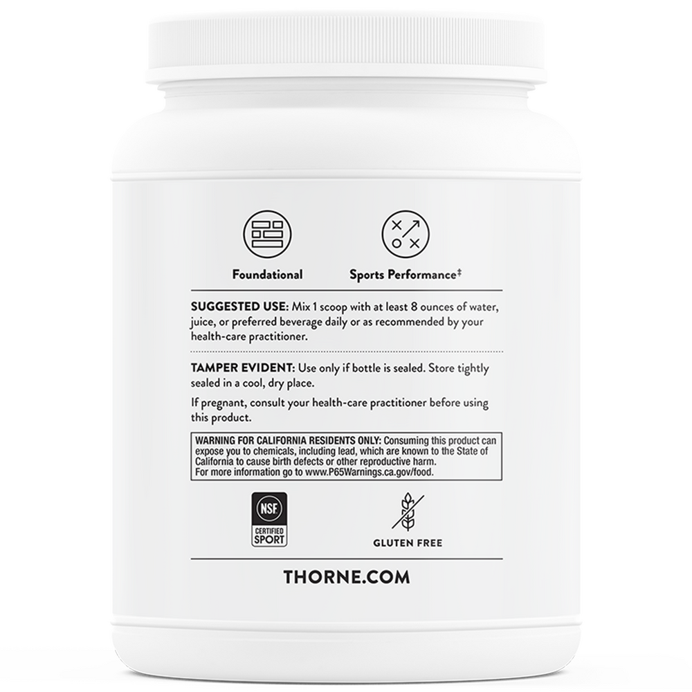 Whey Protein Isolate Van NSF, 837 g Powder , Brand_Thorne Research Form_Powder Size_837 g