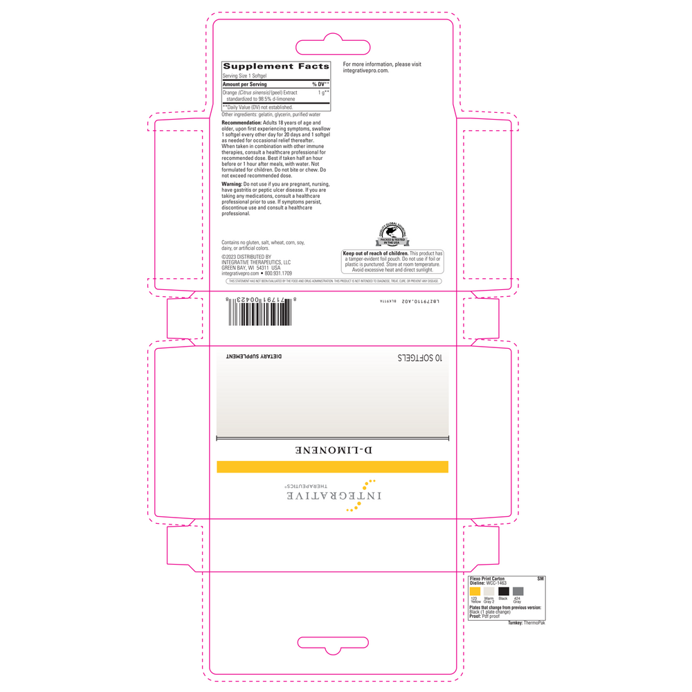 D-Limonene, 10 Softgels