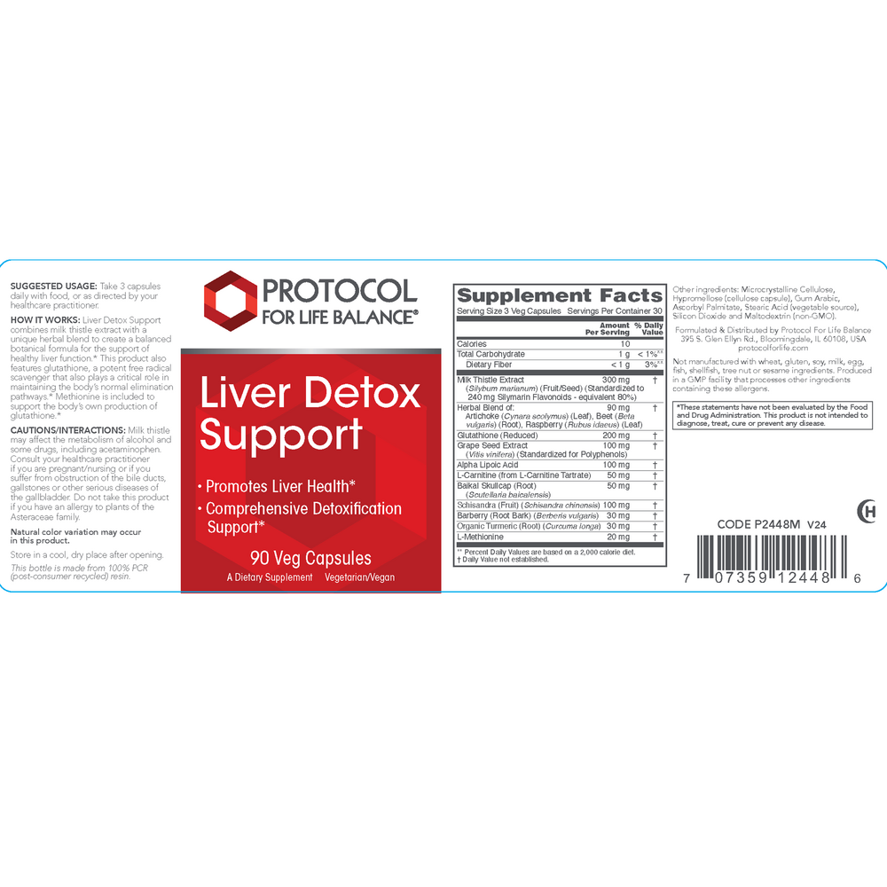Liver Detox, 90 Capsules