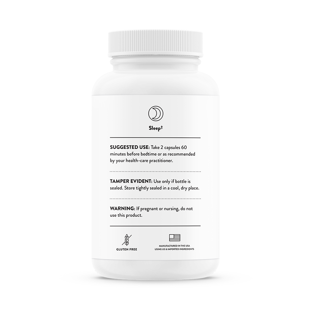 Deep Sleep Complex, 60 Capsules , Brand_Thorne Research Form_Capsules Size_60 Capsules