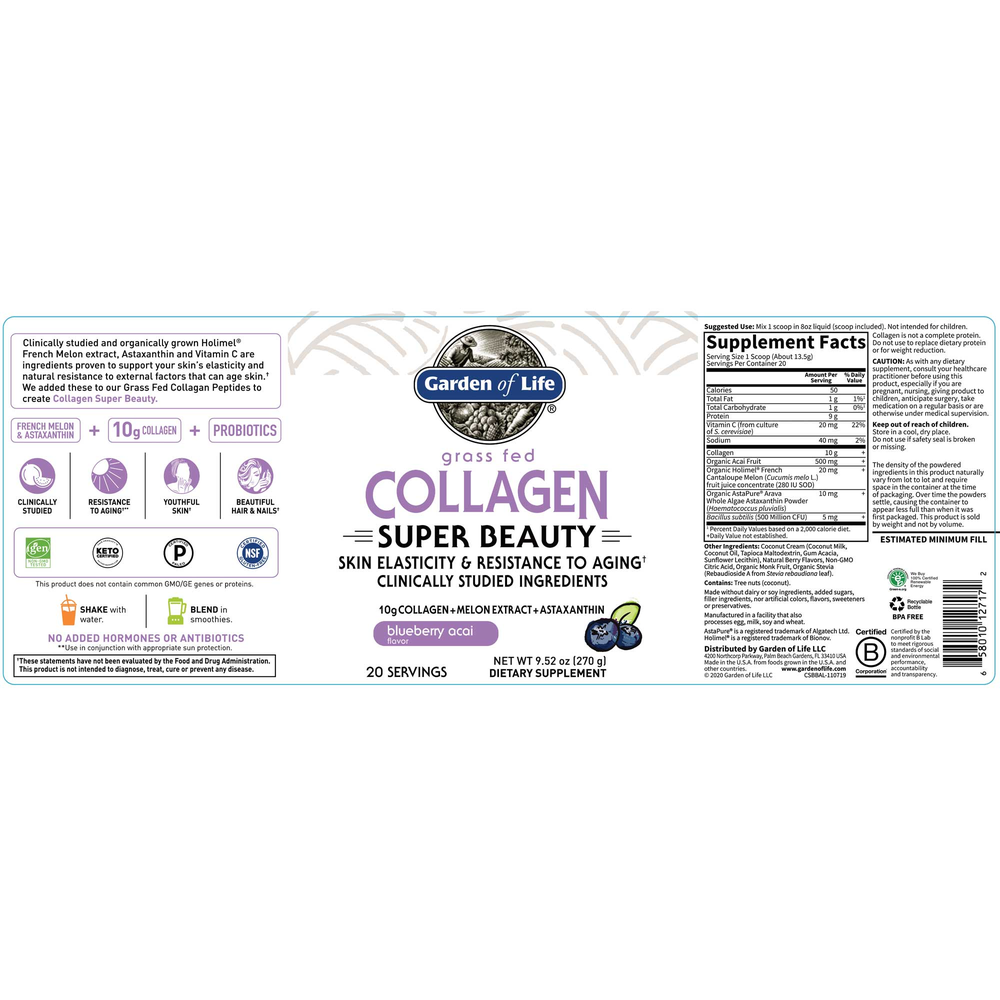 Collagen SuperBeauty, 270 g