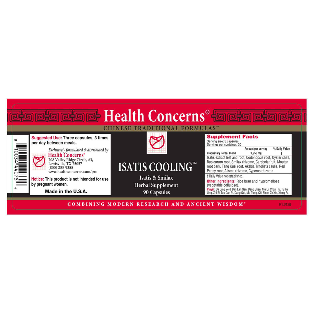 Isatis Cooling, 90 Capsules