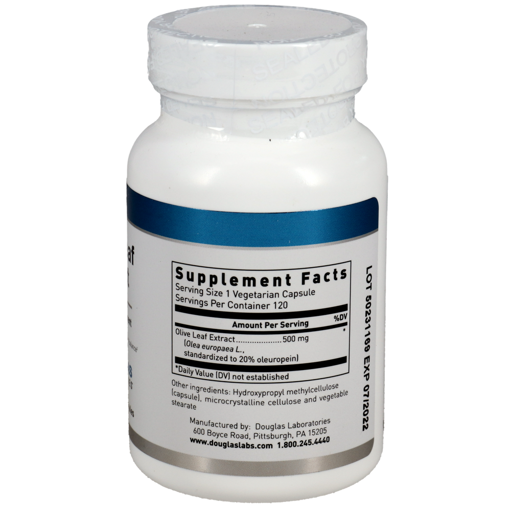 Olive Leaf Extract 500mg, 120 Capsules